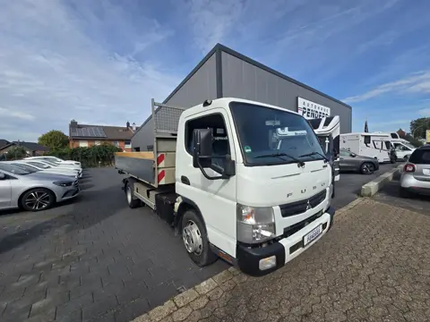Mitsubishi Canter Abrollkipper, Abrollkipper in Weiß
